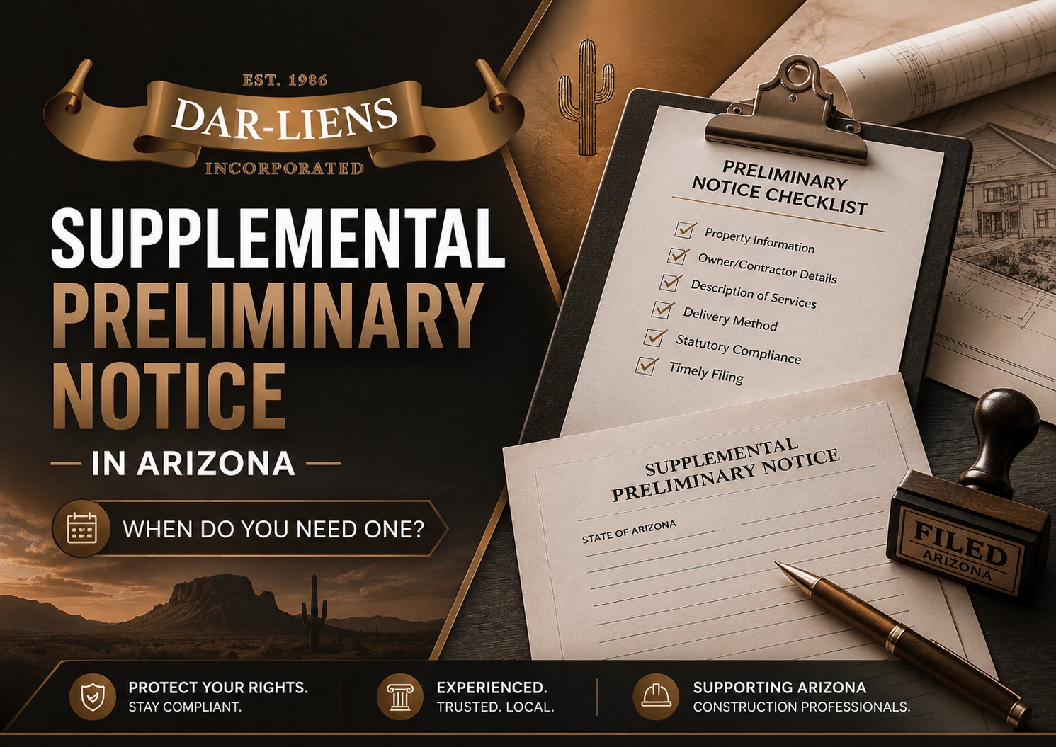 Supplemental Preliminary Notice Supplemental Preliminary Notice